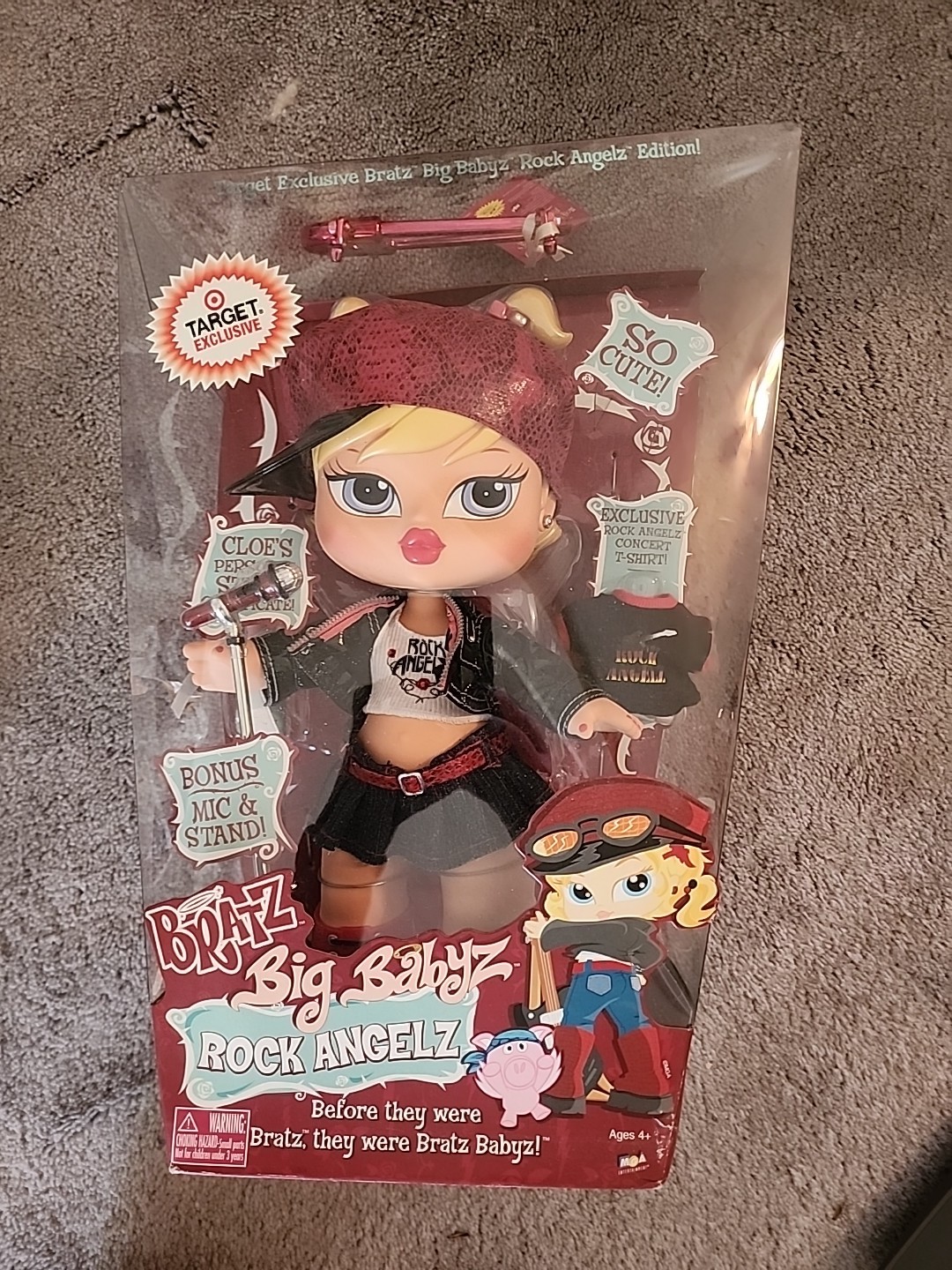 Bratz Big Babyz Cloe Doll,  Rock Angelz