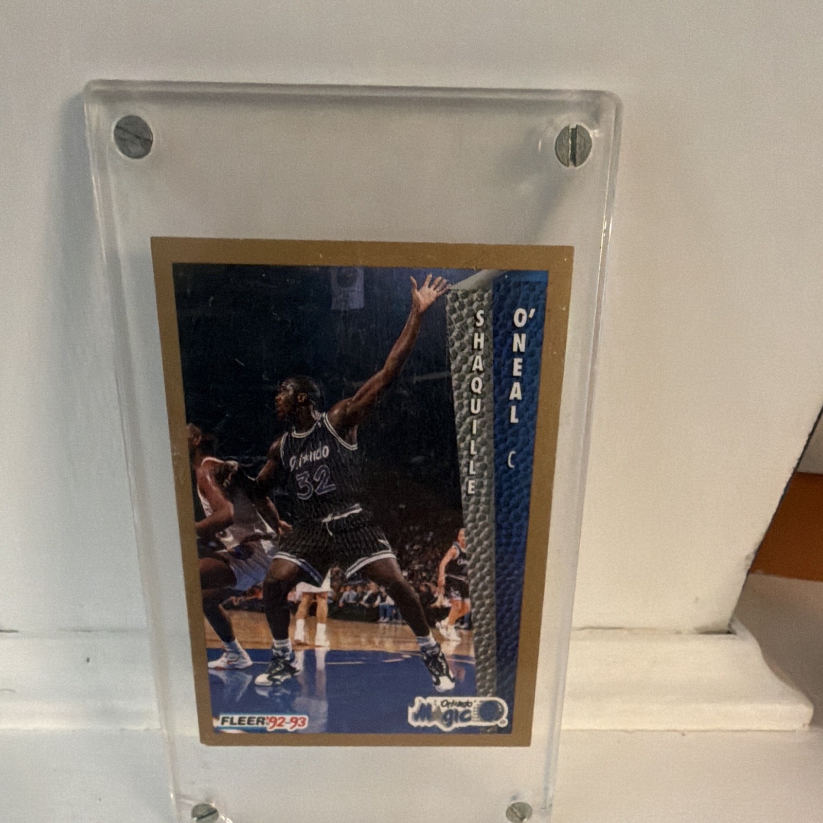 1992-93 Fleer - Drake\'s Shaquille O\'Neal #37 (RC)