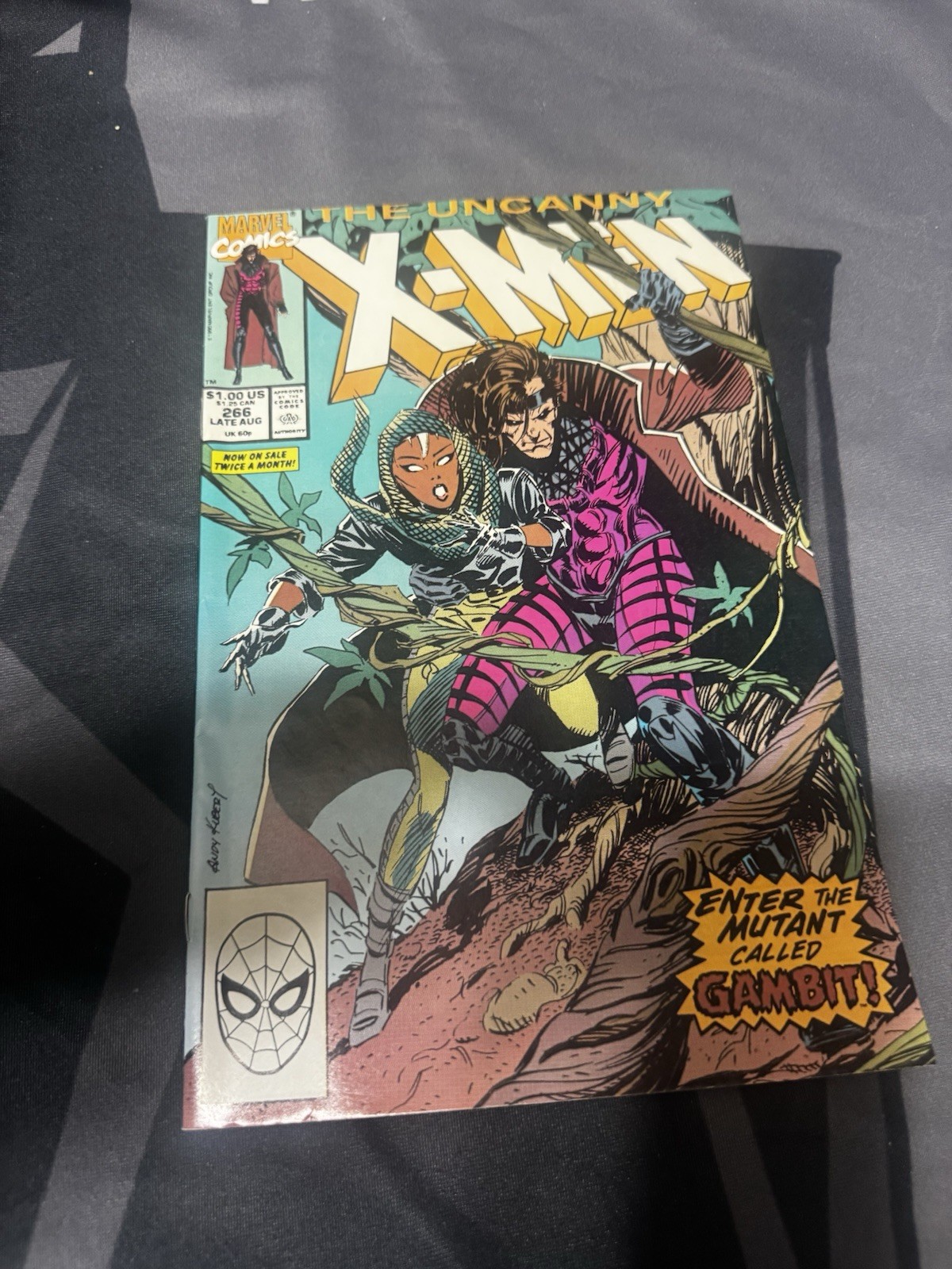 The Uncanny X-men Issue 264 265 266 Marvel Comics Gambits First Appearance Xmen The Uncanny X-men Issue 264 265 266 Marvel Comics Gambits First Appearance Xmen