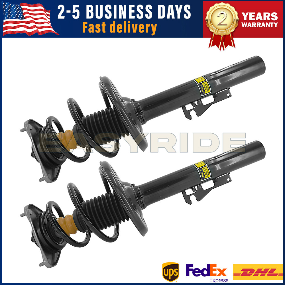 2PCS Front Shock Struts Assembly w/o PASM Fit Porsche Boxster 986 1996-2004 RWD