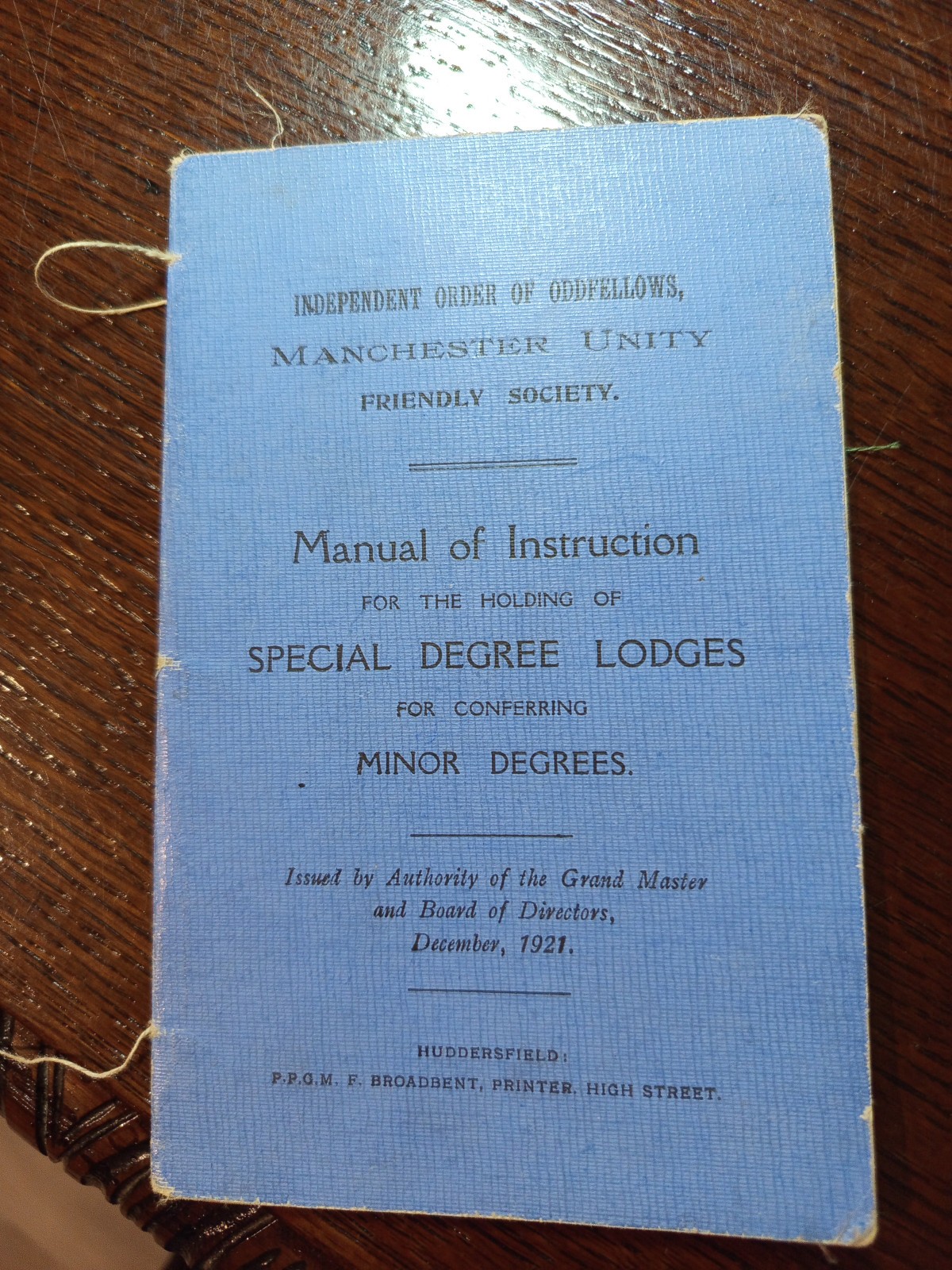 1921 Independent Order of Odd Fellows Manchester Unity Freemasonry masonic/750 1921 Independent Order of Odd Fellows Manchester Unity Freemasonry masonic/750