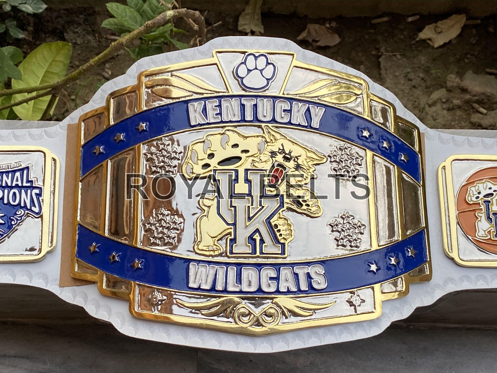 UK Kentucky Wildcats National Championship Title Belt 2mm brass