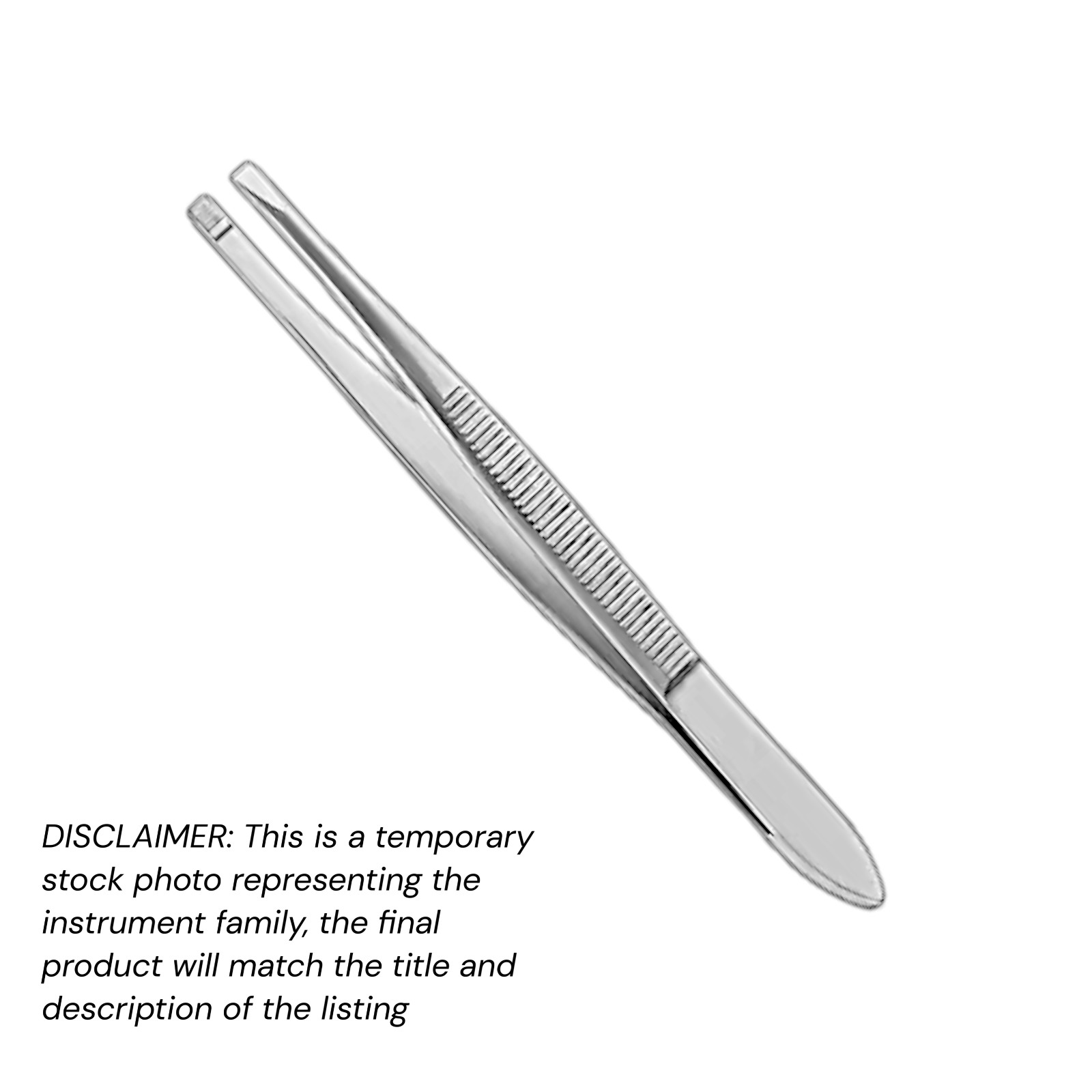 20 pcs Douglas Cilia Forceps 3.5” Smooth Tips 2.5mm Wide Stainless XPRS OR Grade