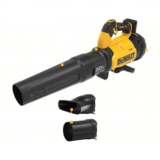 DEWALT Blower: 20V MAX*, 550 cfm Max. Air Flow, 133 mph Max. Air Speed DEWALT Blower: 20V MAX*, 550 cfm Max. Air Flow, 133 mph Max. Air Speed