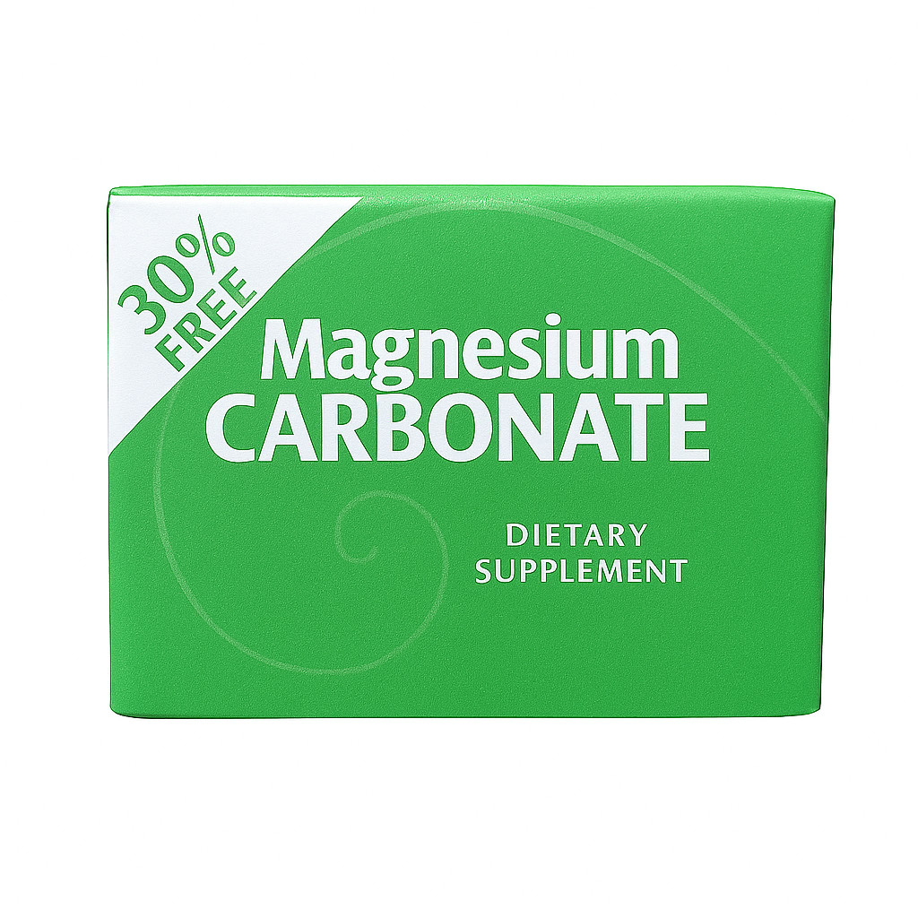 CARBONATO DE MAGNESIO 7GRAMS - TERRON DE MAGNESIO-DIETARY SUPPLEMENT (6 PACK) CARBONATO DE MAGNESIO 7GRAMS - TERRON DE MAGNESIO-DIETARY SUPPLEMENT (6 PACK)