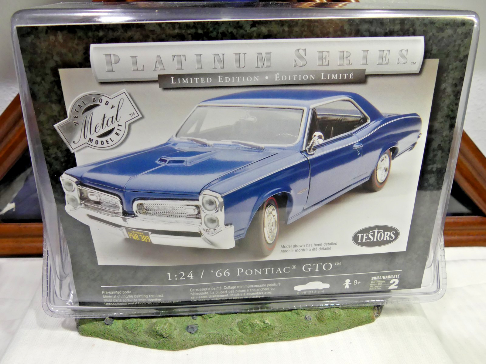 Testors Metal Body Platinum Series 460022 ’66 Pontiac GTO IN BLUE - SPECTACULAR