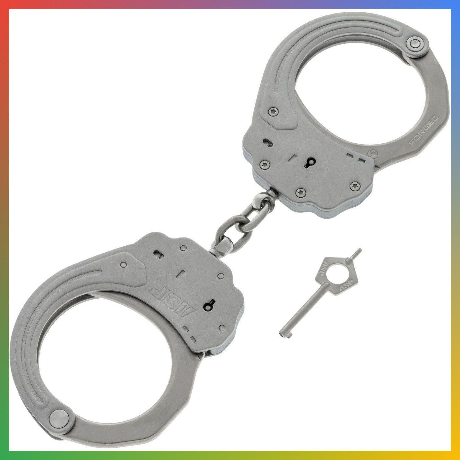 Chain Handcuffs Professional Grade Stainless Steel Law Enforcement Duty Chain Handcuffs Professional Grade Stainless Steel Law Enforcement Duty