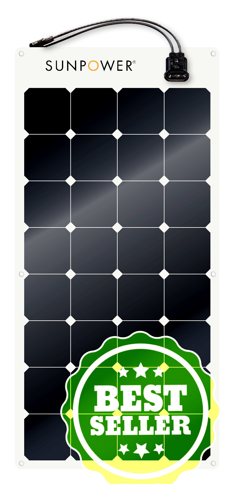 100 Watt Flexible Lightweight Solar Panel By Maxeon Sunpower 100W Made In France