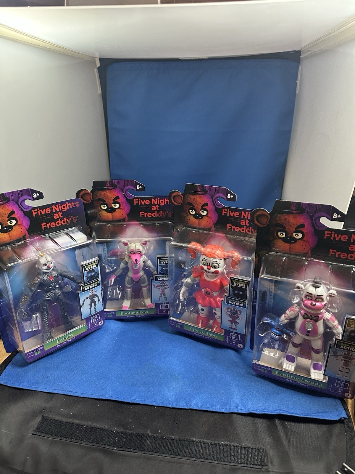 Five Nights at Freddy's Jazwares FNAF World of Sister Location Set of 4 (New) Five Nights at Freddy's Jazwares FNAF World of Sister Location Set of 4 (New)