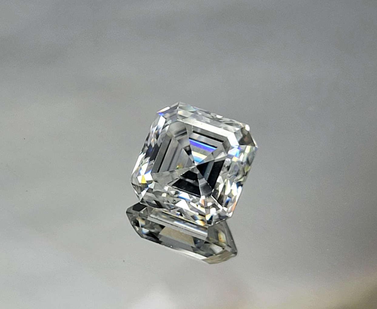 3 Ct Asscher Cut Lab Grown CVD Diamond D Color VVS1 Certified Loose 3 Ct Asscher Cut Lab Grown CVD Diamond D Color VVS1 Certified Loose