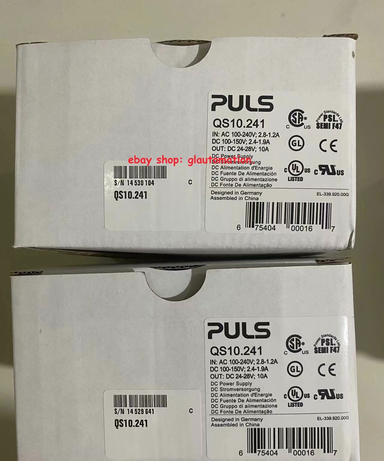 1PCS New PULS QS10.241 Power module power supply QS10241
