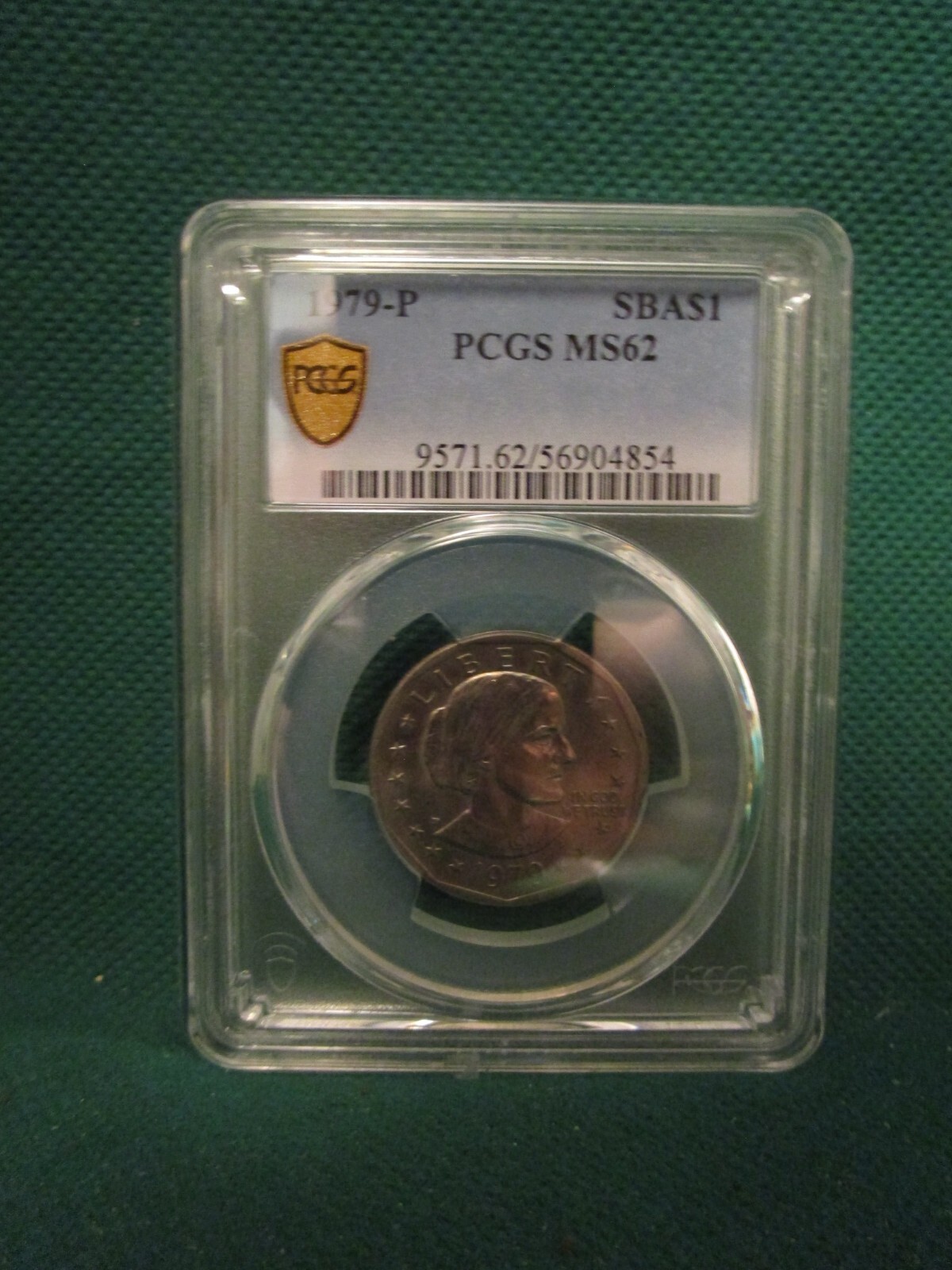 1979 P Susan B Anthony Dollar - PCGS MS62 1979 P Susan B Anthony Dollar - PCGS MS62