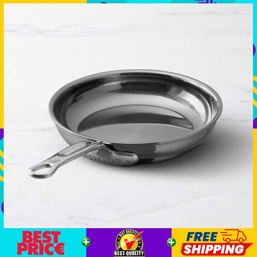 Hestan NanoBond Titanium Stainless-Steel Skillet Fry Pans 100% Authentic