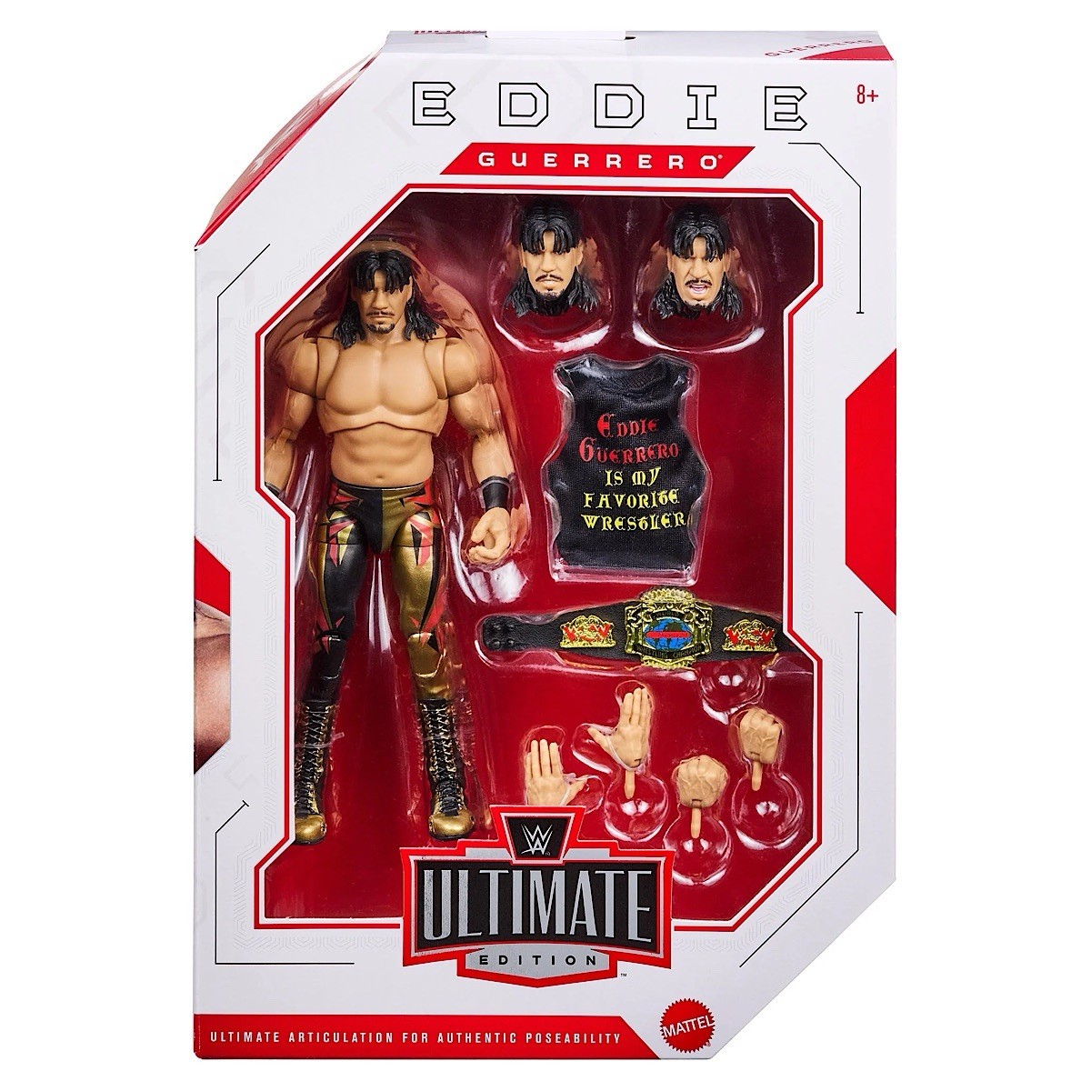Eddie Guerrero WWE Mattel Ultimate Edition Greatest Hits Series 9 Figure