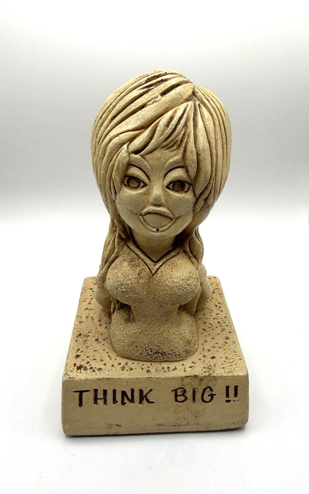 1968 Paula Sillisculpt Think Big W65 Dolly Parton Figurine Vintage Resin Statue 1968 Paula Sillisculpt Think Big W65 Dolly Parton Figurine Vintage Resin Statue