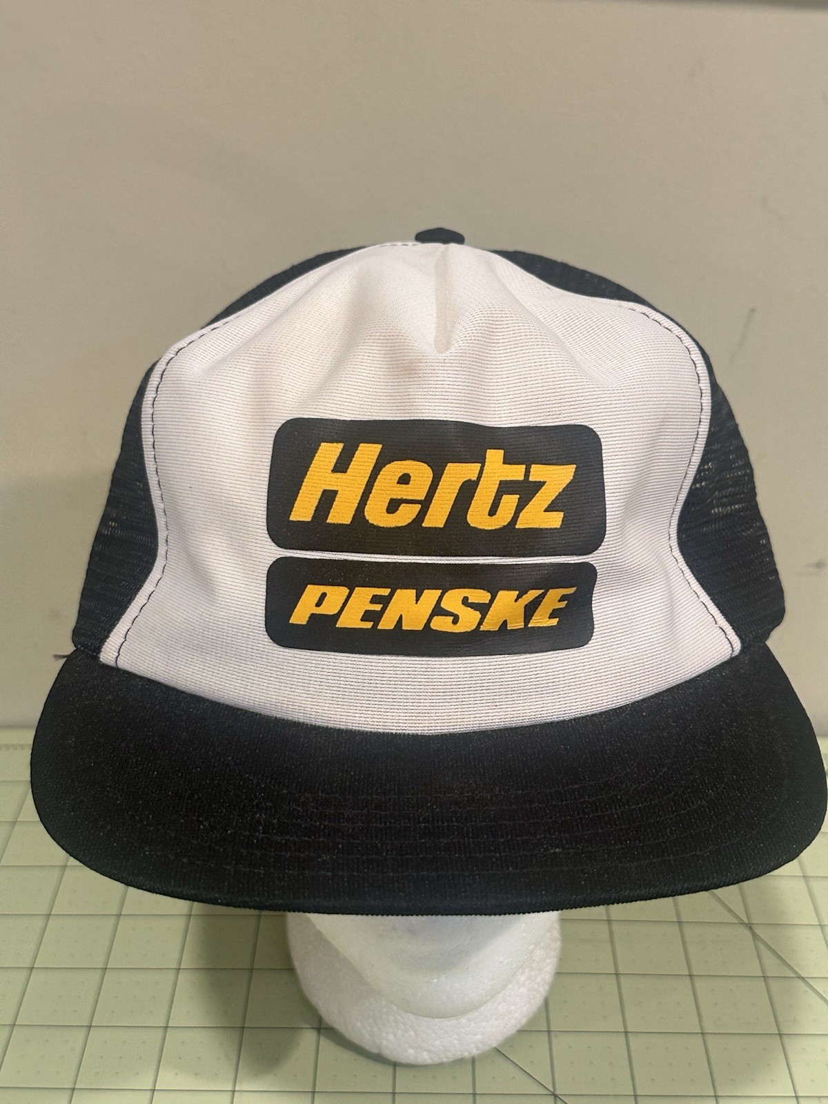 Vintage Hertz Penske Trucker SnapBack Hat Vintage Hertz Penske Trucker SnapBack Hat