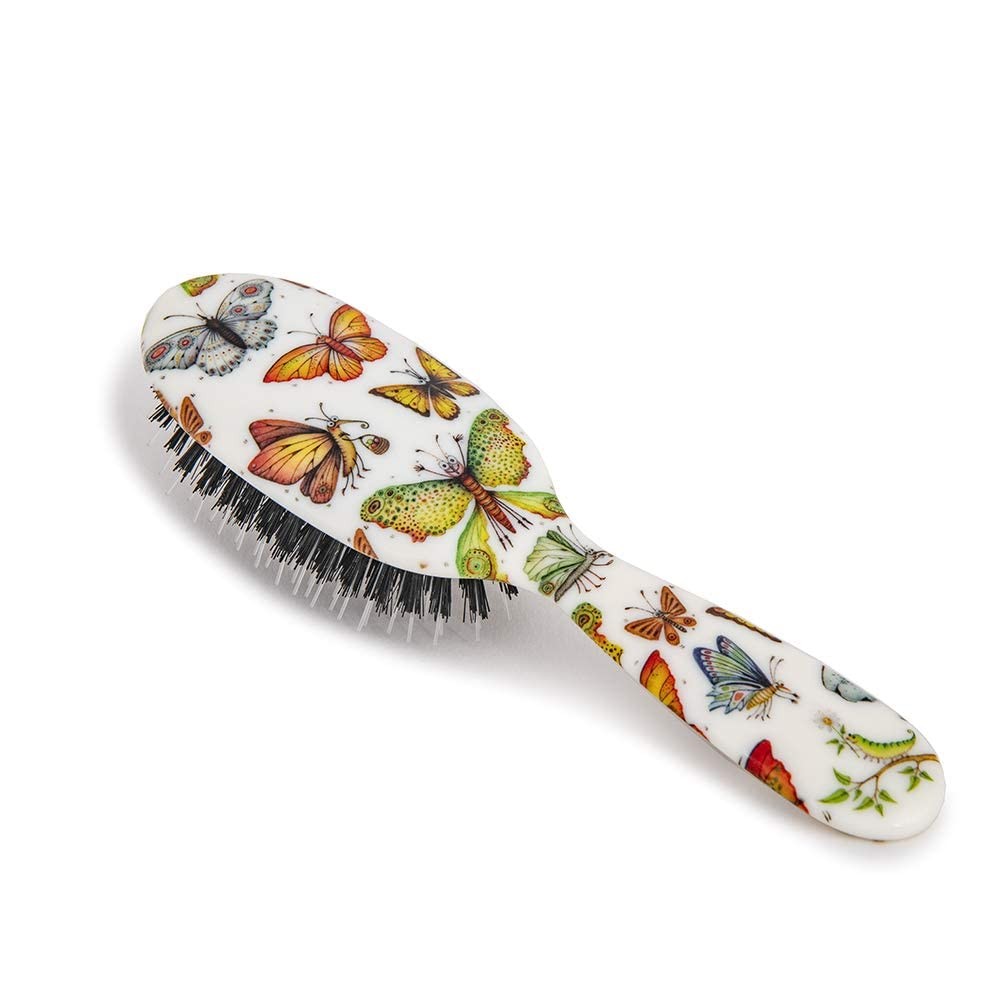 Rock & Ruddle Natural Mixed Boar Bristle Hair Brush Small 6.9\ Rock & Ruddle Natural Mixed Boar Bristle Hair Brush Small 6.9\