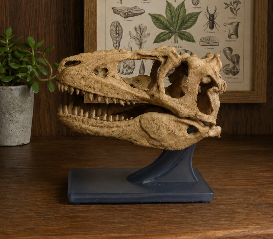 Juvenile Tyrannosaur Skull Replica – Teratophoneus Curriei 3D Printed Model