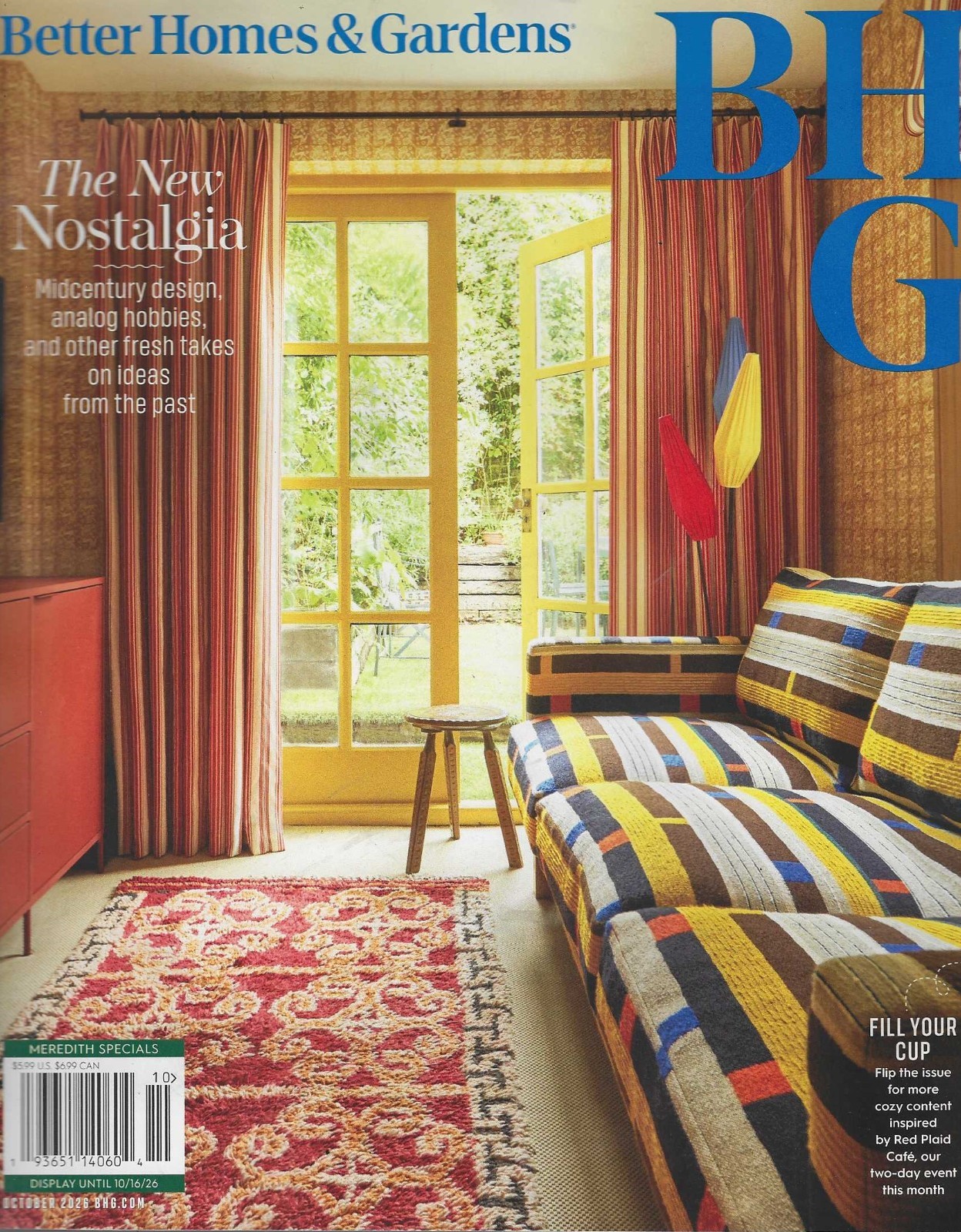 Better Homes & Garden Magazine October 2026: The New NOSTALGIA