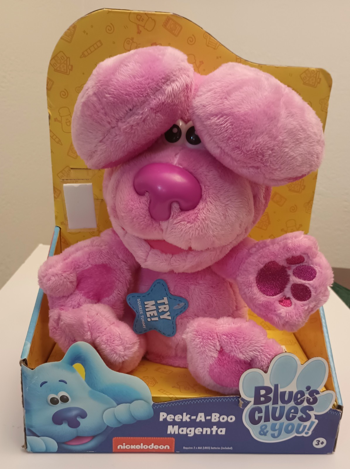 Blues Clues PEEK A BOO Magenta 10\ Blues Clues PEEK A BOO Magenta 10\