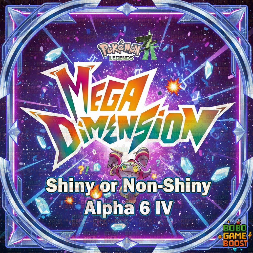 Shiny Alpha Pokémon Legends ZA - Custom 6IV EV Competitive - Mega Dimension