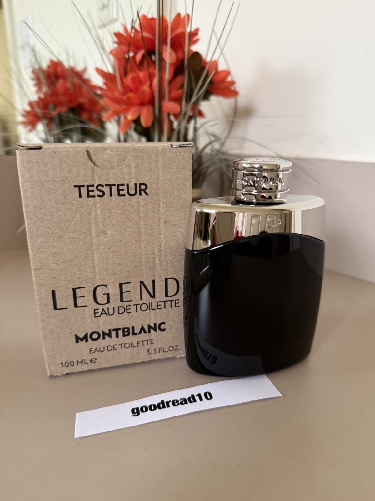 MONTBLANC Legend Eau de Toilette Men\'s 3.3 fl. oz Spray New Tester