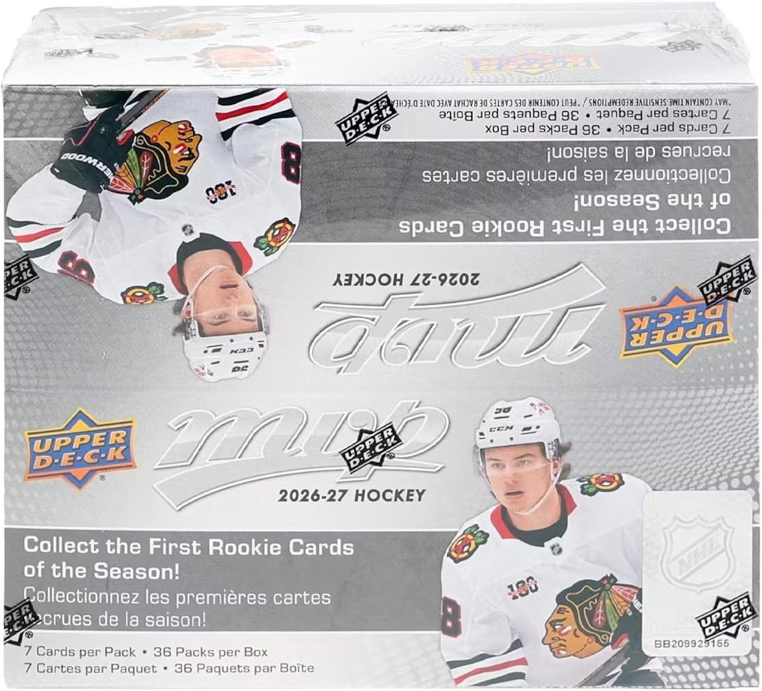 2026-27 Upper Deck MVP Hockey Trading Cards Retail Box 2026-27 Upper Deck MVP Hockey Trading Cards Retail Box