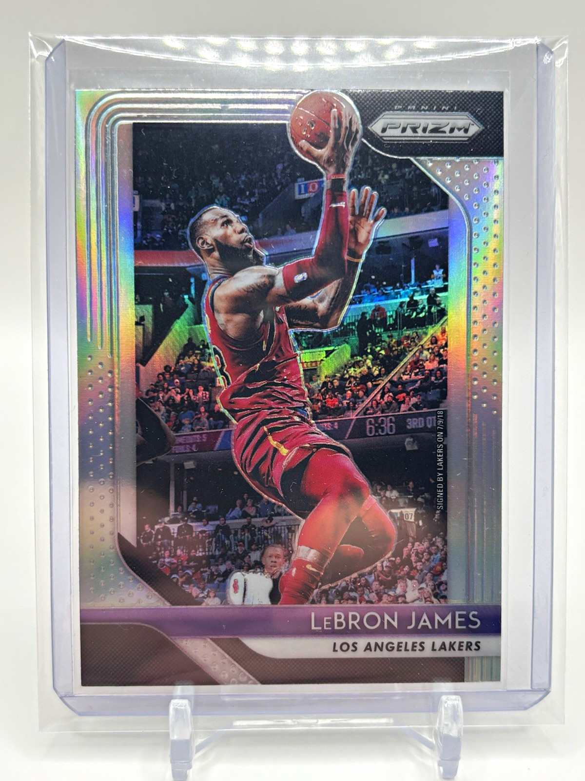 Panini 2018-19 Prizm LeBron James #6 Lakers Silver Prizm *Read Description* Panini 2018-19 Prizm LeBron James #6 Lakers Silver Prizm *Read Description*
