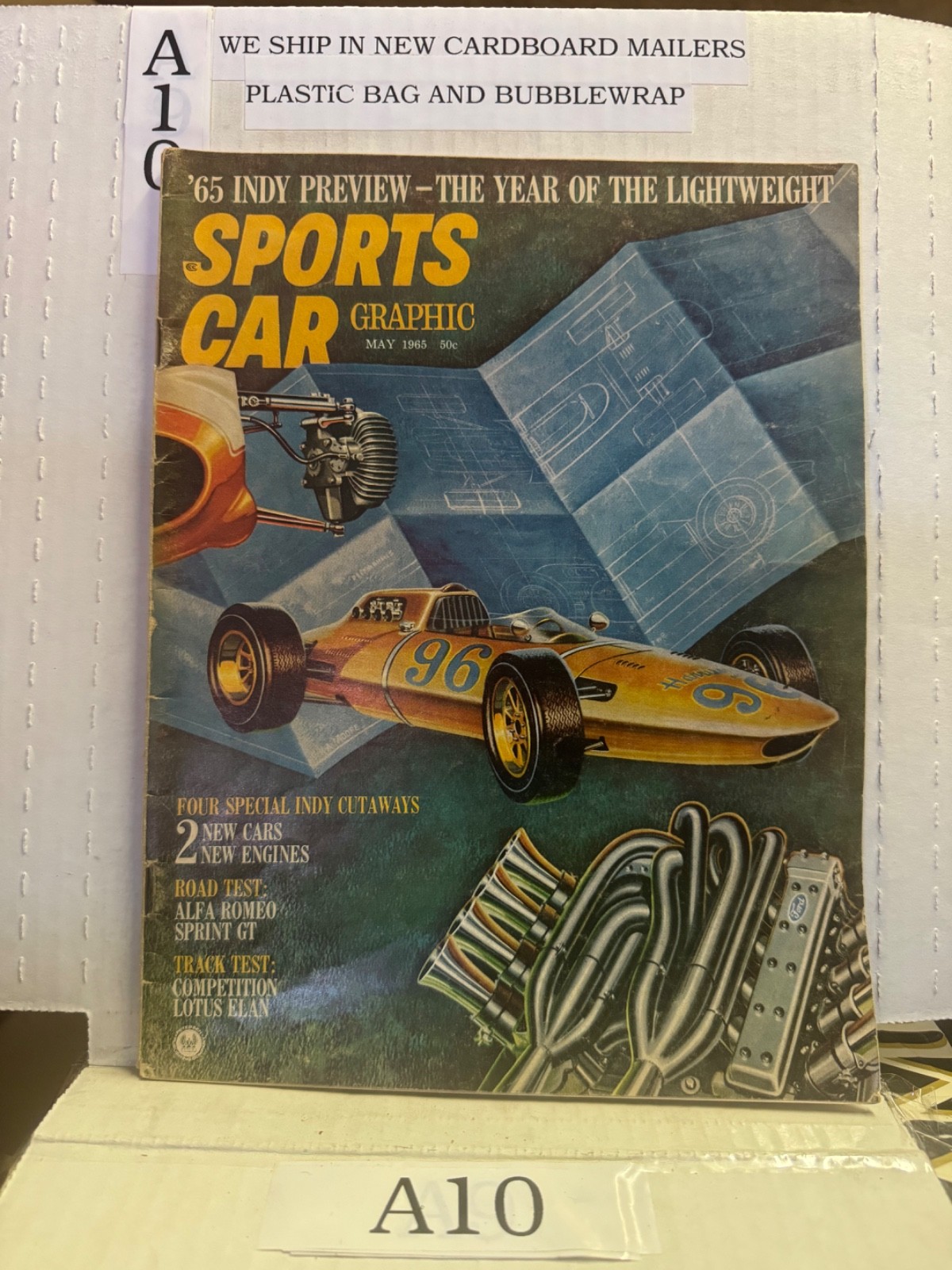 Vintage Sports Car Graphic Magazine My 1965