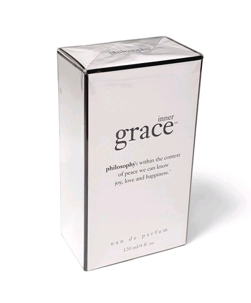 Philosophy Inner Grace 4 oz Eau de Parfum -- SEALED -- Rare -- Philosophy Inner Grace 4 oz Eau de Parfum -- SEALED -- Rare --