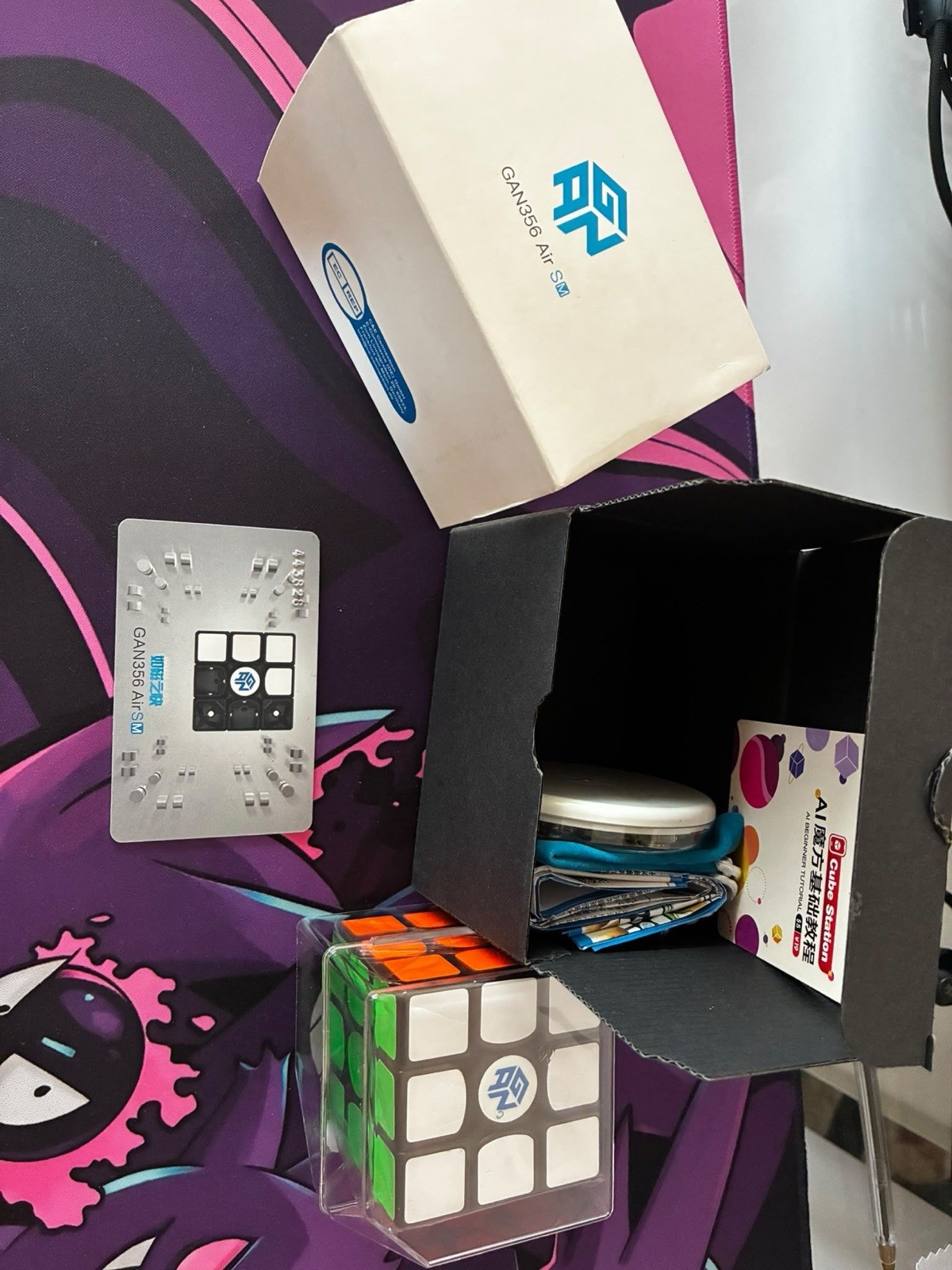 GAN 356 XS, GAN 356 AIR SM 2019, sealed with all the accessories GAN 356 XS, GAN 356 AIR SM 2019, sealed with all the accessories