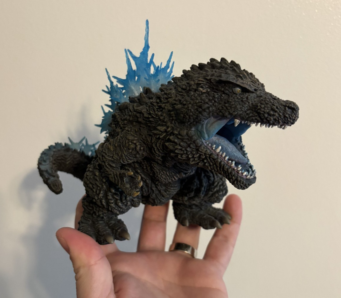 RARE LOOSE X-PLUS TOHO Defo-Real MINUS ONE HEAT RAY GODZILLA 2023 IN HAND 6\