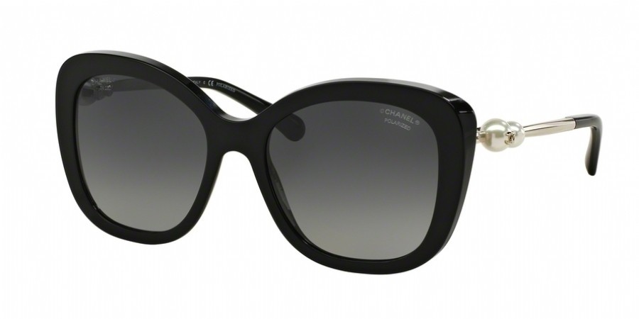 Chanel 5339 501S8 Black Butterfly Sunglasses Pearl Detail NEW Chanel 5339 501S8 Black Butterfly Sunglasses Pearl Detail NEW