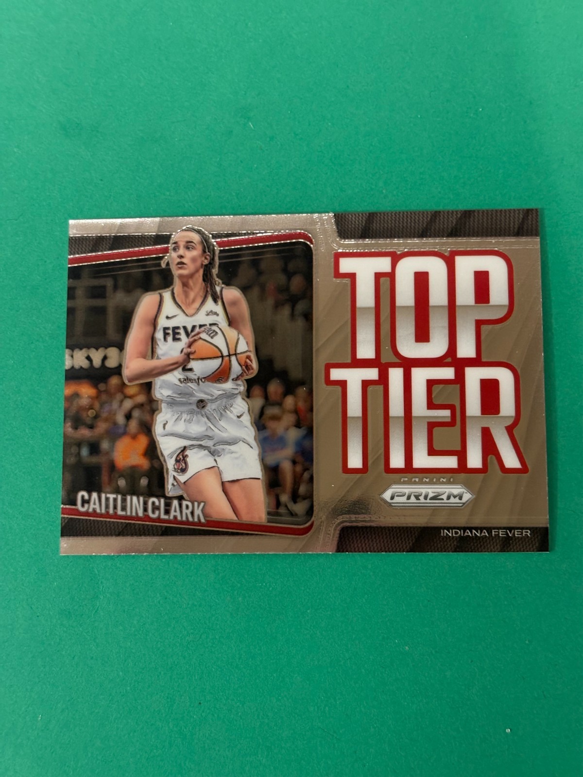 2025 Panini Prizm WNBA Top Tier Caitlin Clark #8 Indiana Fever