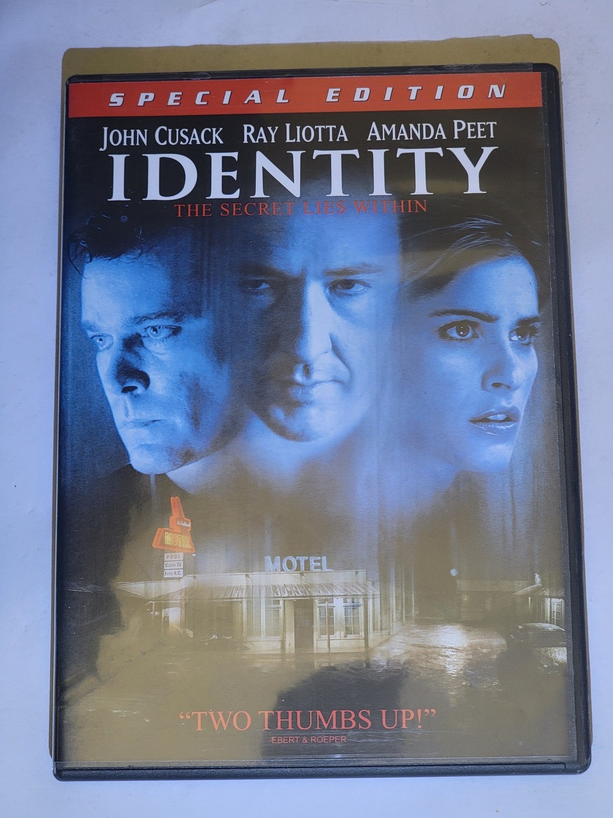 Identity (DVD, 2003, Special Edition) John Cusack Ray Liotta Thriller Movie