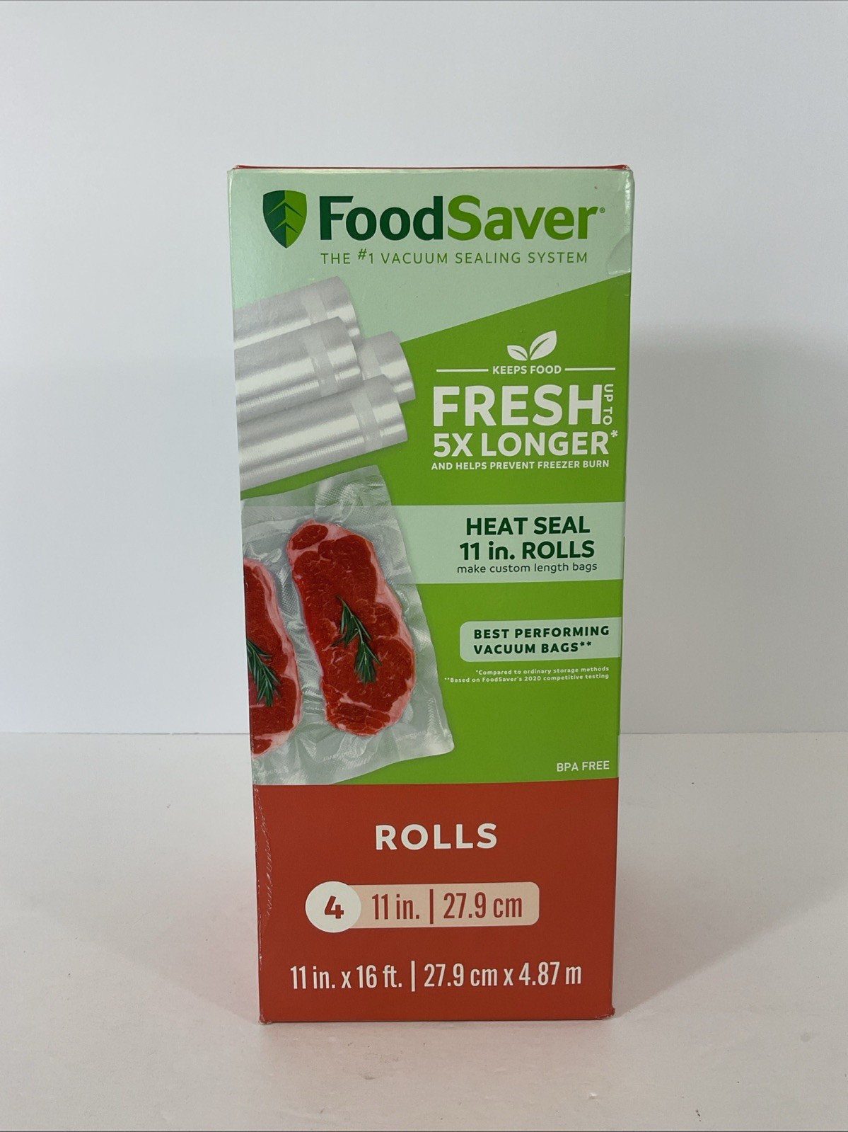 FoodSaver 4 Heat Seal 11in Rolls