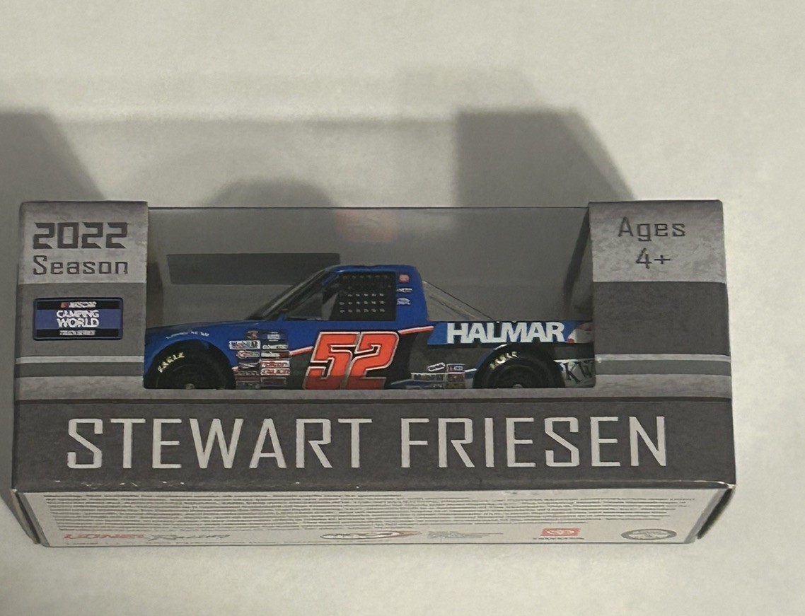 2022 #52 Stewart Friesen Halmar Texas Win 1/64 Action NASCAR Diecast Lionel 2022 #52 Stewart Friesen Halmar Texas Win 1/64 Action NASCAR Diecast Lionel