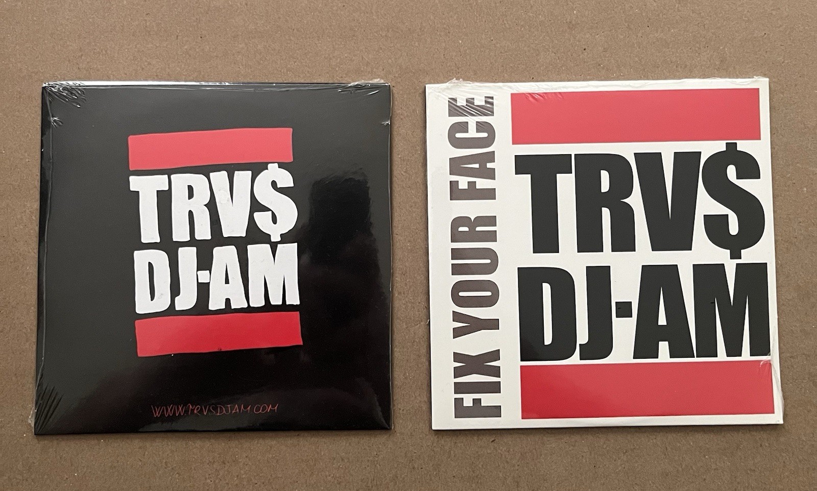 rare TRV$ / DJ AM Fix Your Face Vol 1 and 2 CDs SEALED Travis Barker BLINK 182
