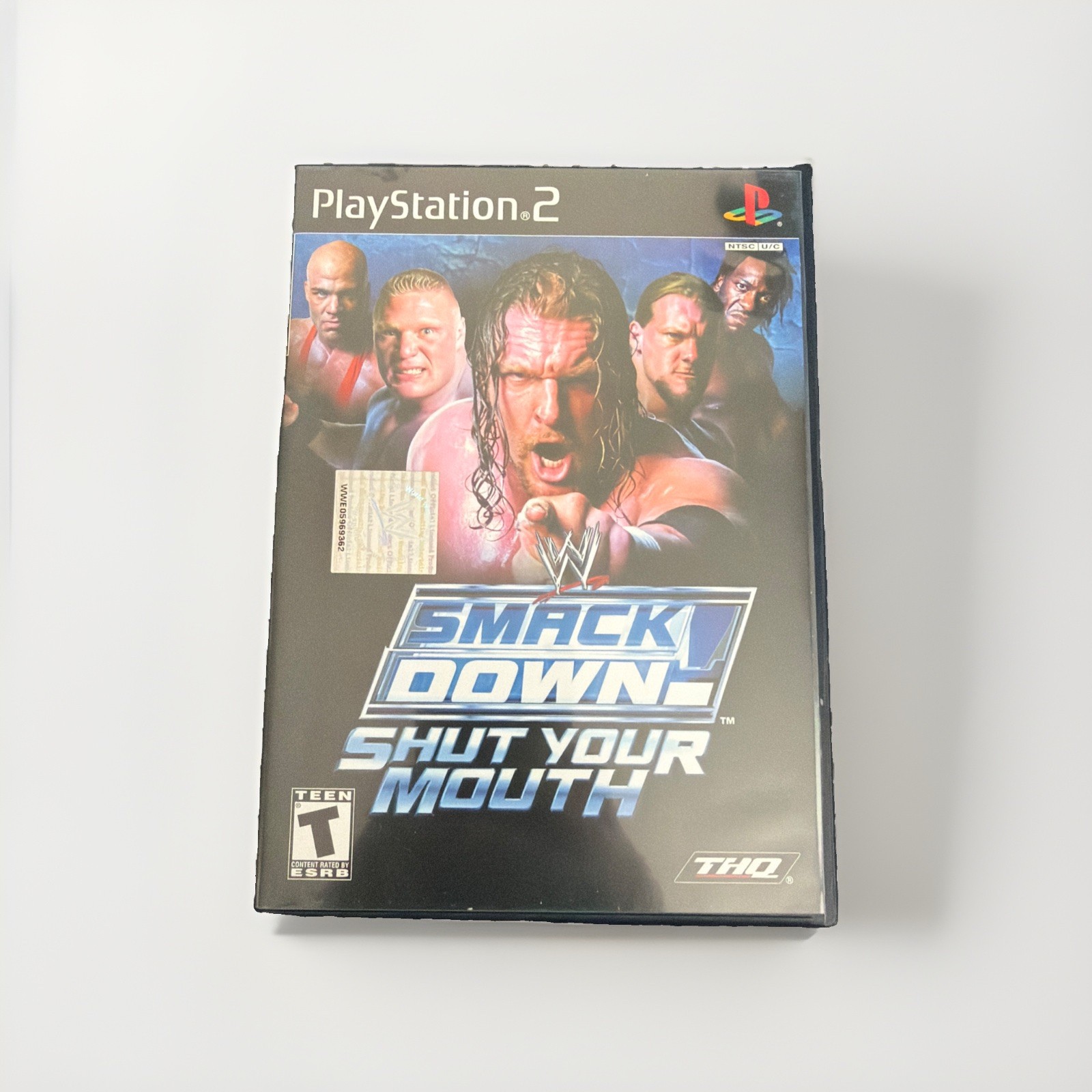 WWE SmackDown Shut Your Mouth PS2 — CIB Complete With Manual