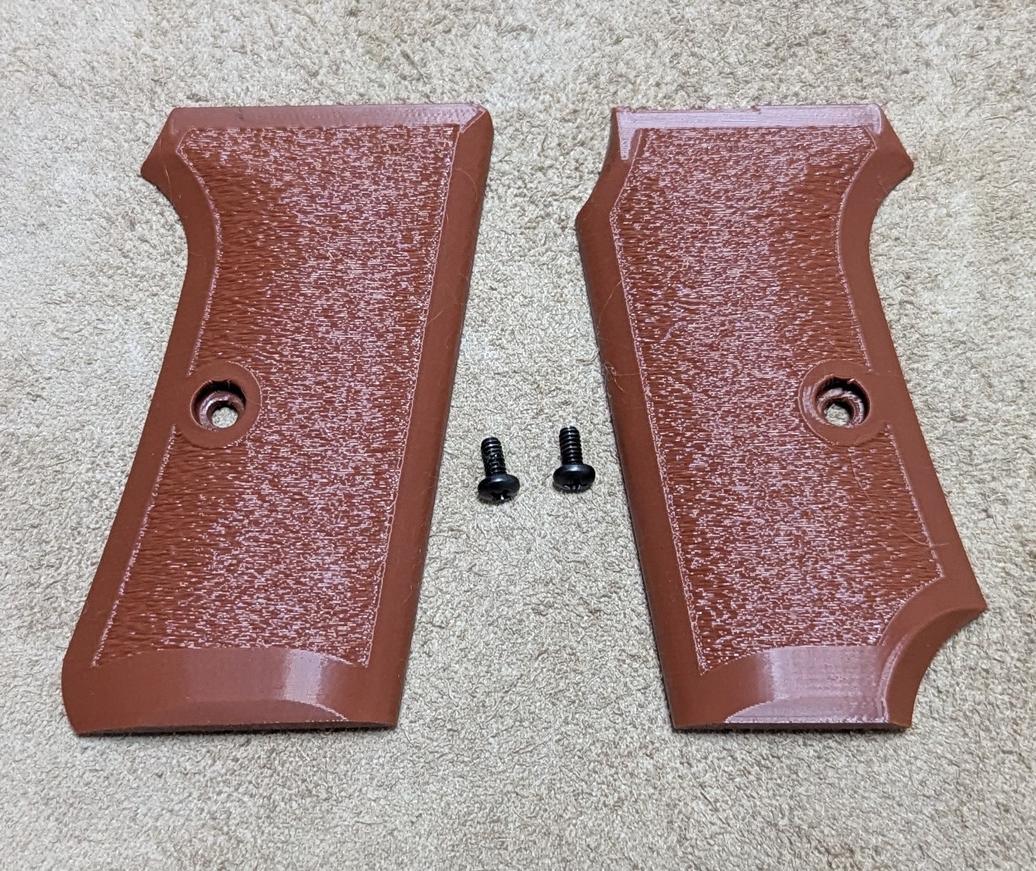 Beretta 1934/1935 Grips Post-War Beavertail Style - 3D Printed