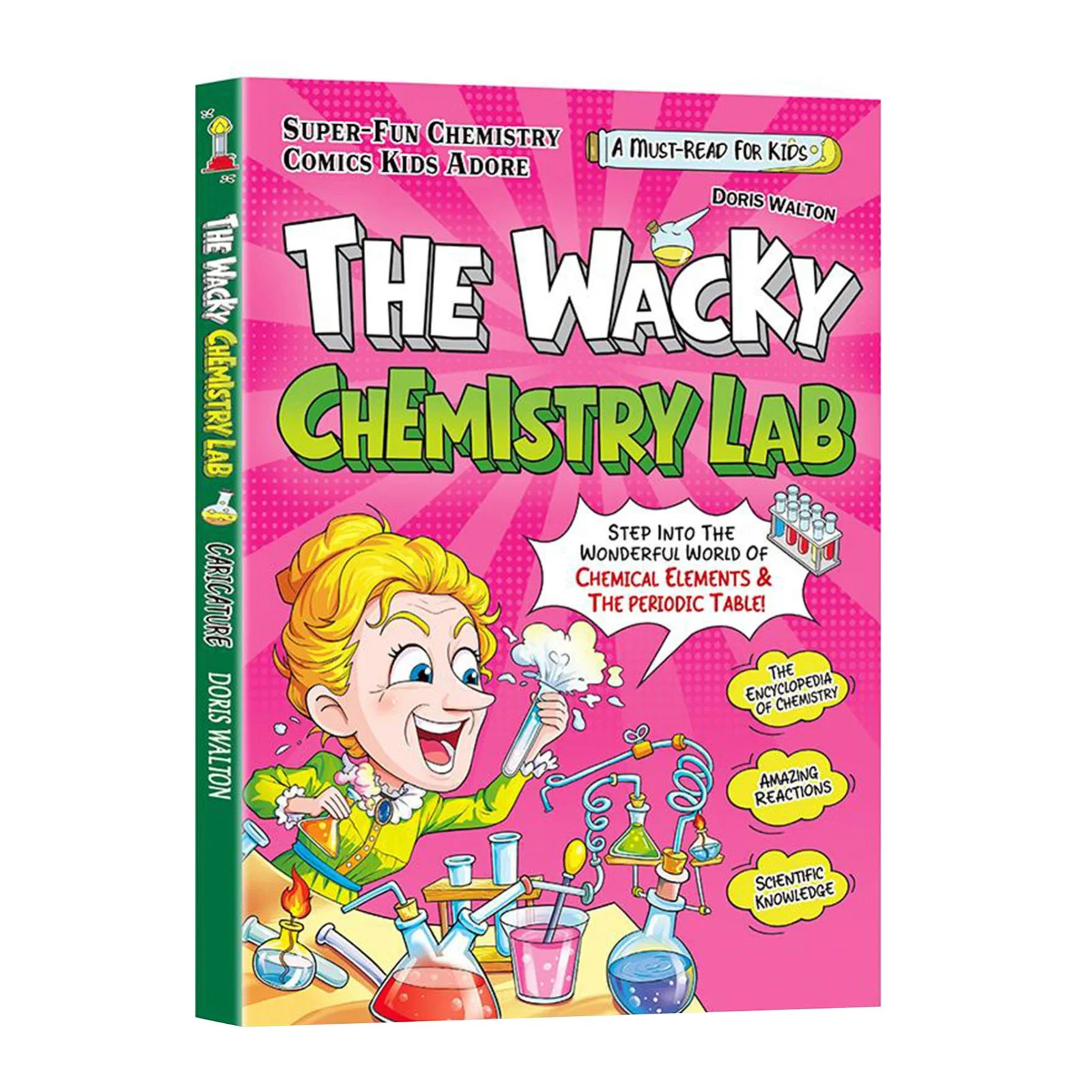 The Wacky Chemistry Lab English Kids Learners Paperback Doris Walton ( Premium )