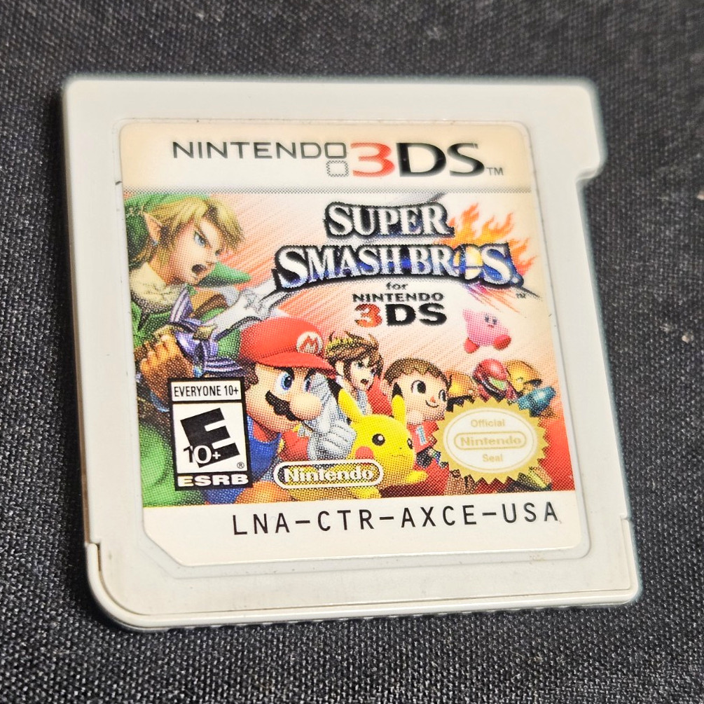 Nintendo Super Smash Bros. for Nintendo 3DS Cartridge Only E10+ NTSC-U/C Nintendo Super Smash Bros. for Nintendo 3DS Cartridge Only E10+ NTSC-U/C