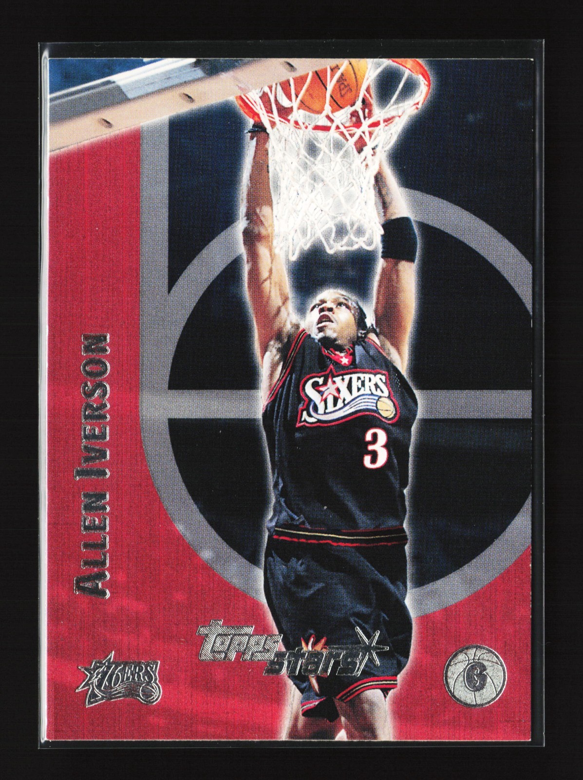 2000-01 Topps Stars Allen Iverson #76 HOF