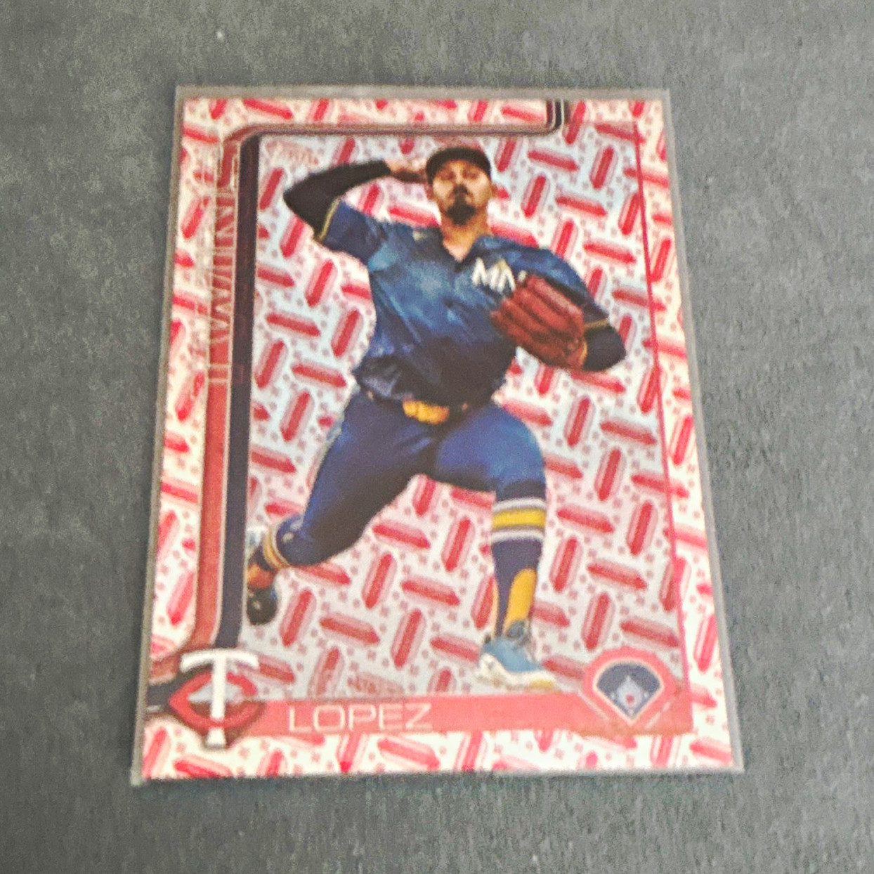 Topps 2024 Series 2 Pablo Lopez Minnesota Twins Parallel #662 80/99 Topps 2024 Series 2 Pablo Lopez Minnesota Twins Parallel #662 80/99
