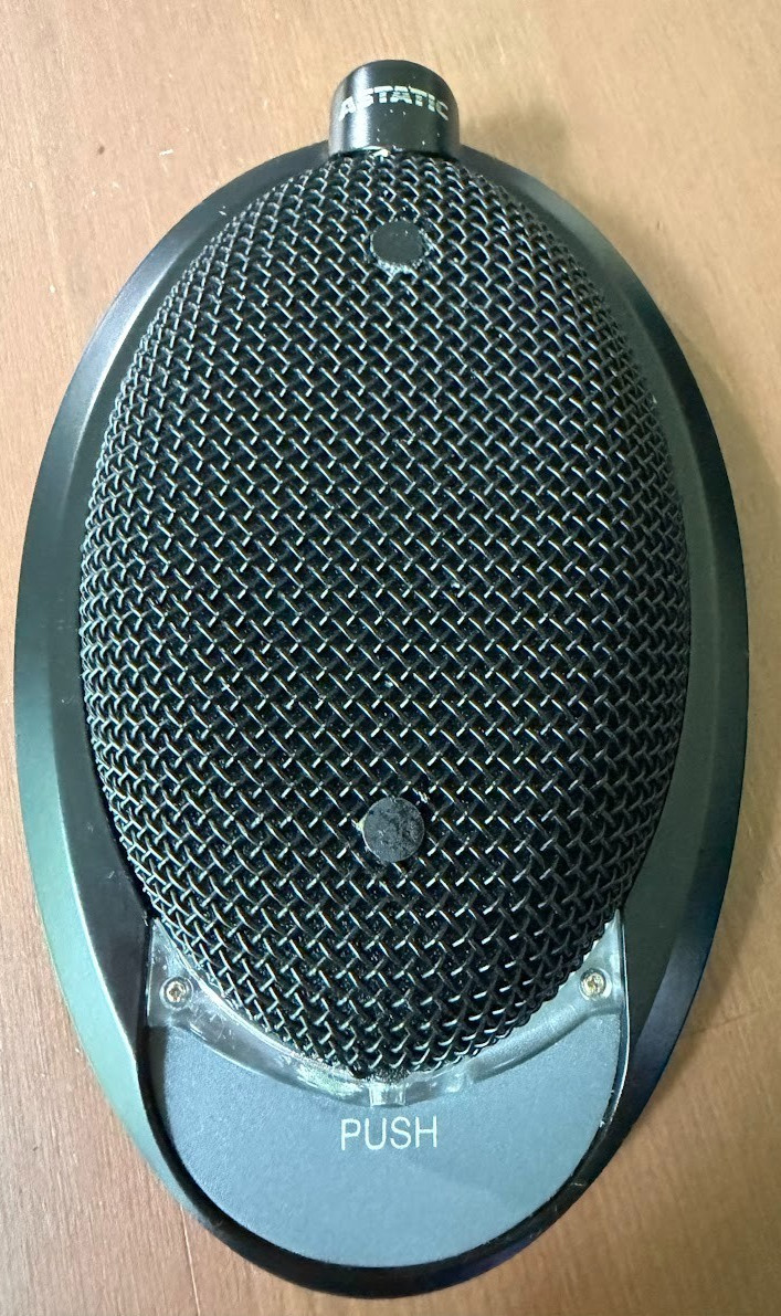 Astatic 930VP Variable Pattern Condenser Boundary Microphone  XLR Pro AudioMic 