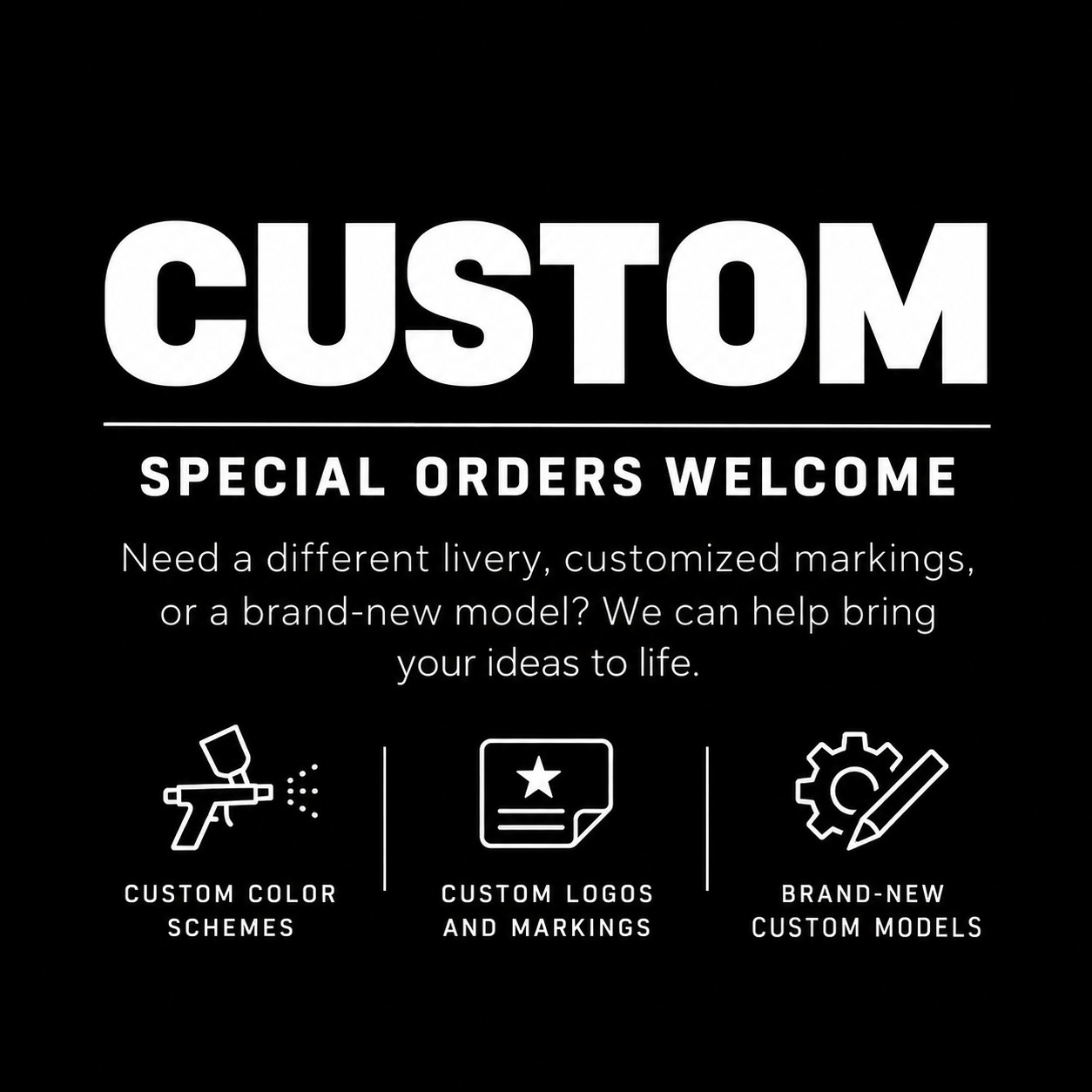 Infinite airport GSE model Custom Special Order