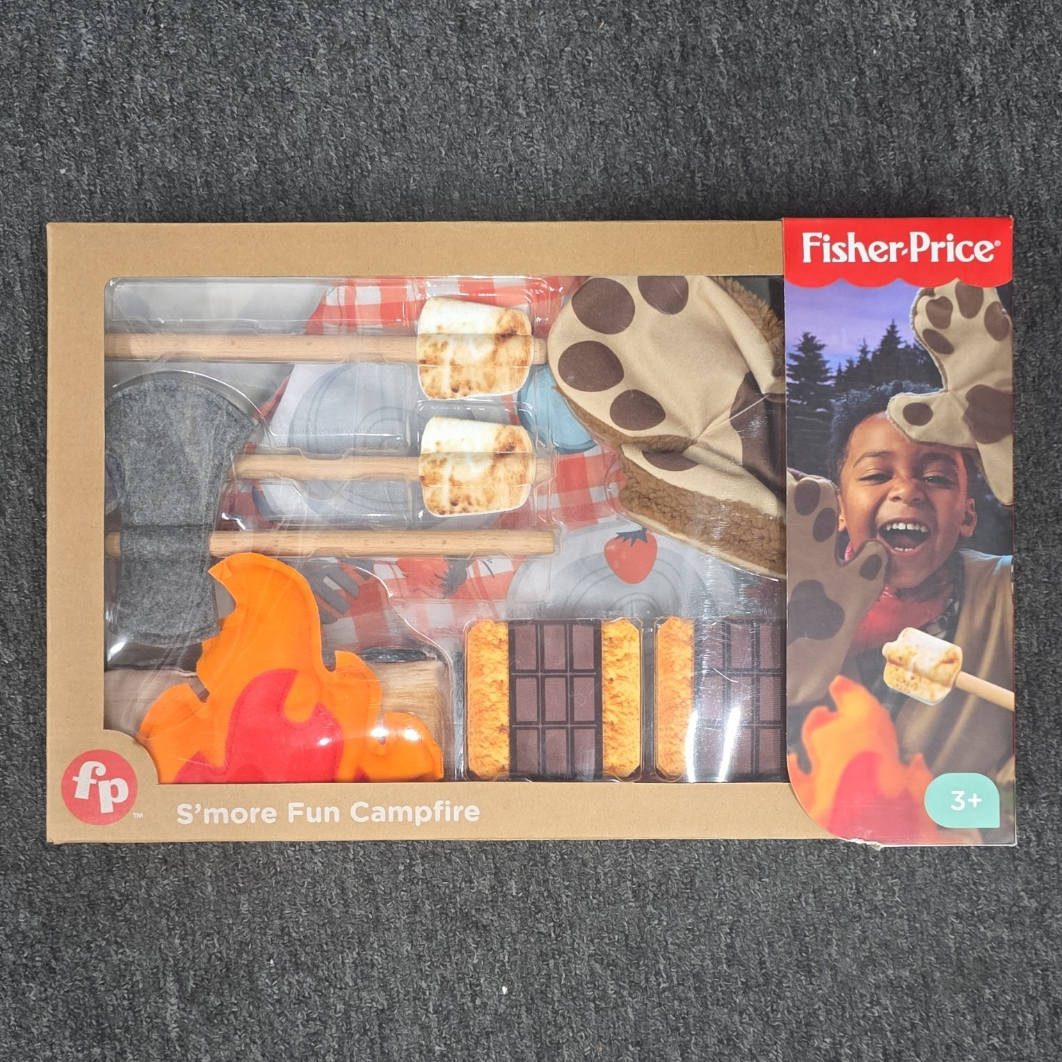Fisher-Price S\'more Fun Campfire Playset Pretend Play Ages 3+ GJD56