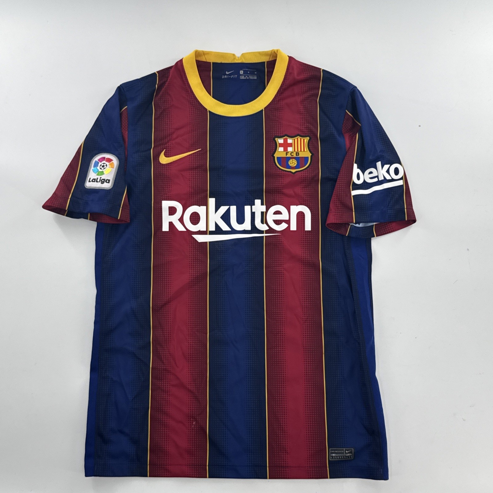Nike FC Barcelona 2020/21 Home Jersey Men’s Medium La Liga CD4232-456