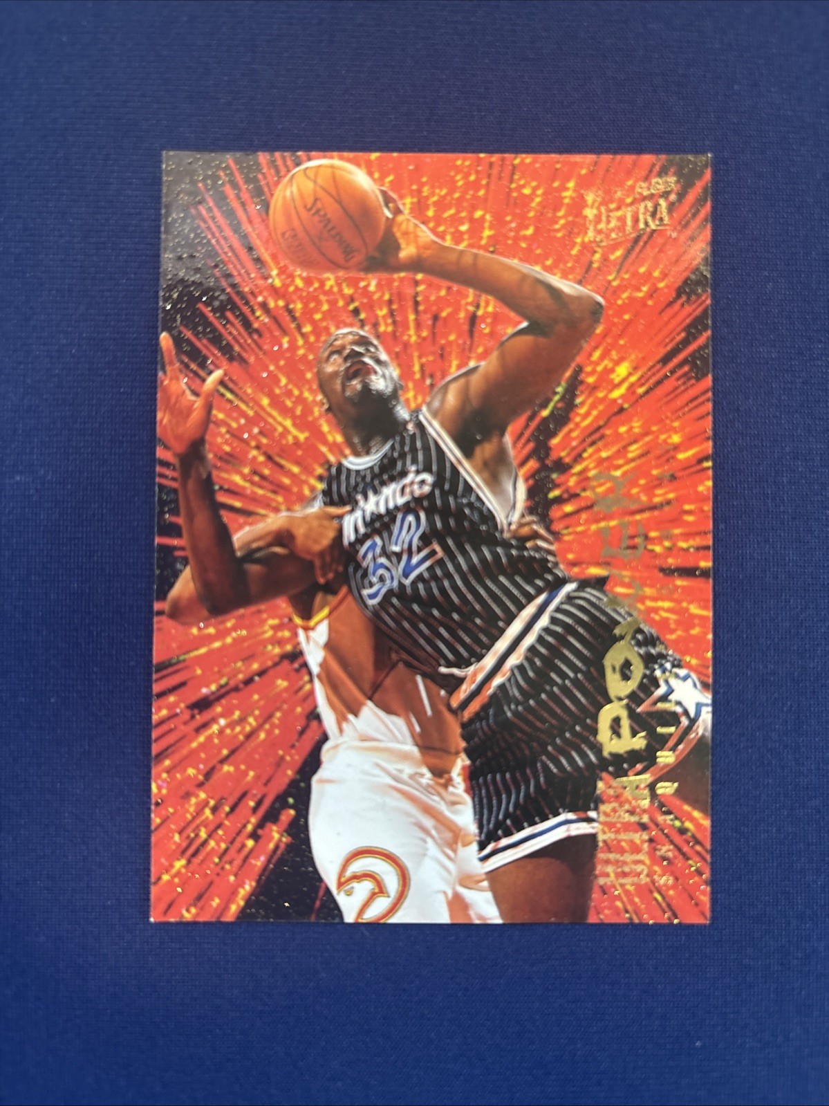 1994-95 Fleer Ultra - Ultra Power Shaquille O'Neal #8 1994-95 Fleer Ultra - Ultra Power Shaquille O'Neal #8