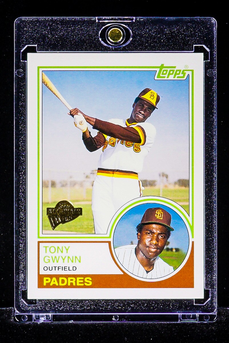 Tony Gwynn RARE IMAGE VARIATION ROOKIE CARD San Diego Padres HALL OF FAME HOF